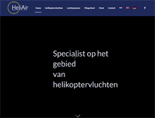 Tablet Screenshot of heliair.nl